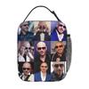 Mr Worldwide Lunch Bag Work Lunch Box For Unisex Casual Custom Thermal Lunch Bags Oxford Cooler Bag