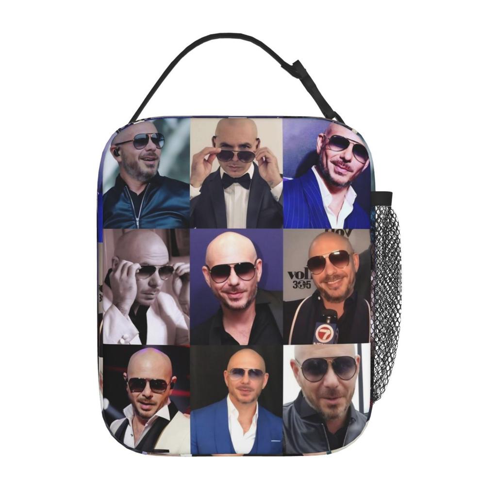 Mr Worldwide Lunch Bag Work Lunch Box For Unisex Casual Custom Thermal Lunch Bags Oxford Cooler Bag