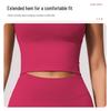 Seamless Quick-Drying High-Waist Yoga Set with Butt-Lifting Pants for Women