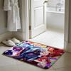 No Game No Life Anime Floor Mat Soft Flannel Absorbent Mat Non-Slip Rug Home Bedroom Bathroom