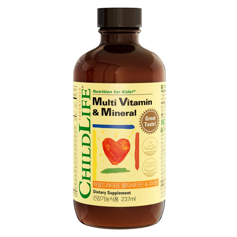 Childlife Multivitamin & Mineral Mango Orange Flavor 237ml 1 pcs