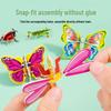 3D Insect Paper Puzzle: Creative DIY Educational Toy for Kindergarten Kids