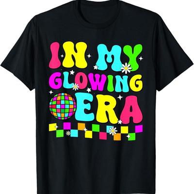 In Meiner Strahlenden Ära Retro Buntes Zitat Gruppe Team Batik T-Shirt