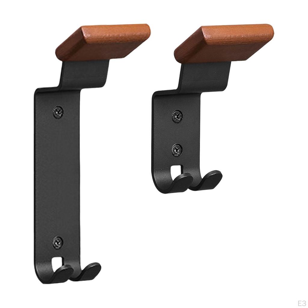Heavy Duty, Easy To Install Wall Mounted Helmet Rack with , for Coats, Football And Baseball Gear.