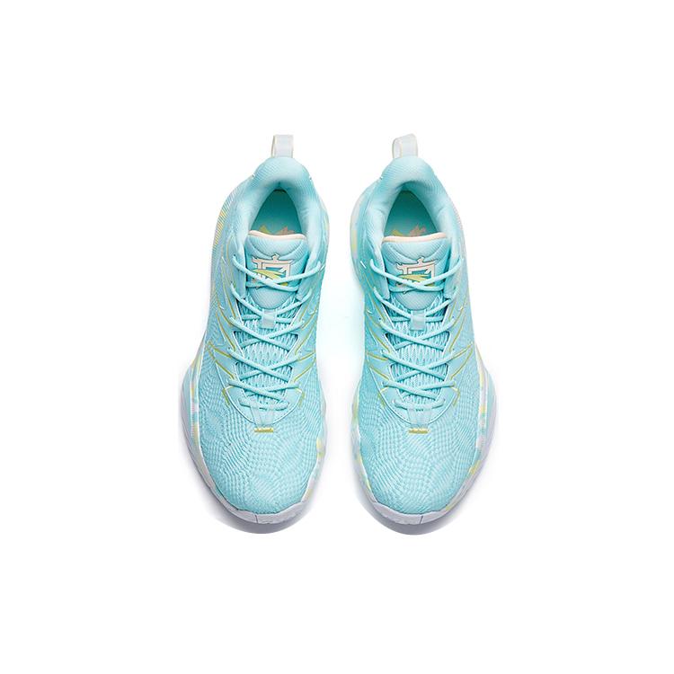 Anta The Dagger 5 Abrasion Resistant Cushioning Low Top Basketball Shoes Men's Blue 112221625S-3