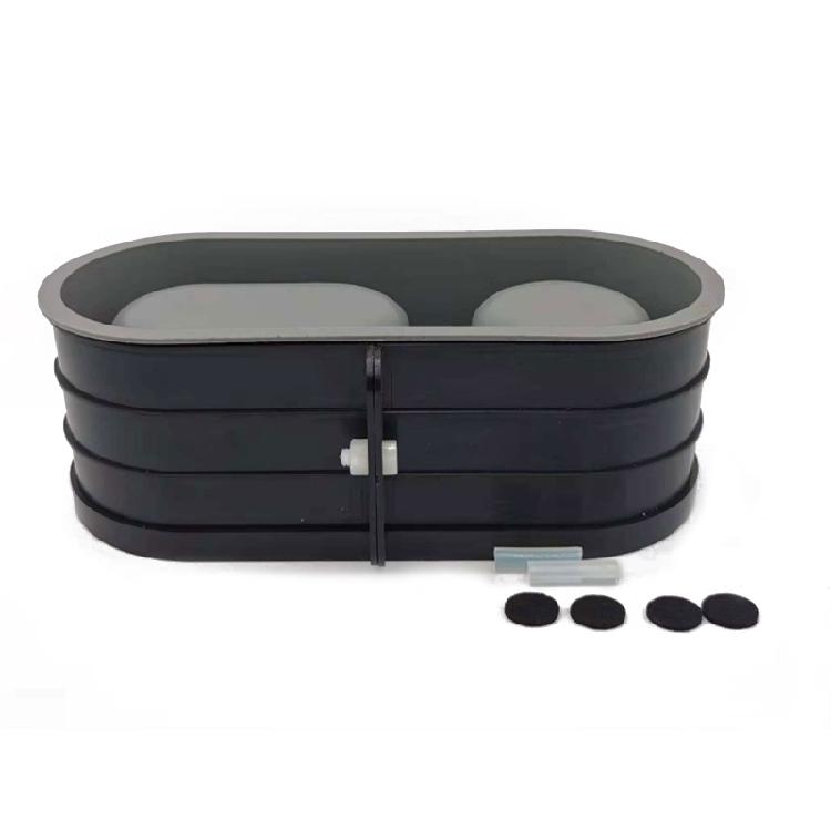 Silicone Mold Flower Pot Mould DIY Handmade Craft Epoxy Resin Flowerpot Mold 1