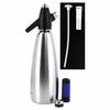 Mosa Soda Siphon, 1.0L, Silver, SSF3-05