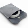 Soft Velvety Jewelry Storage Pouches, 10 Separate Snap-Button Bags for Sorting, Travel Carrying, and Gift Presentation