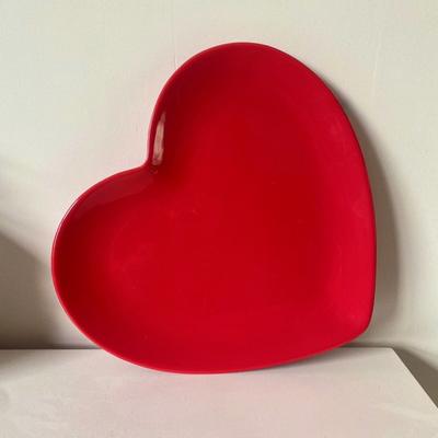 Cartoon Cute Heart Shaped Ceramic Plate Shaped Love Salad Plate Home Breakfast Bread Omelette Dishes Tableware Kitchen Utensils