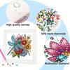 5D DIY Teilweise Speziell Geformter Bohrer Diamantmalerei Set Tier Dekor 18x18cm