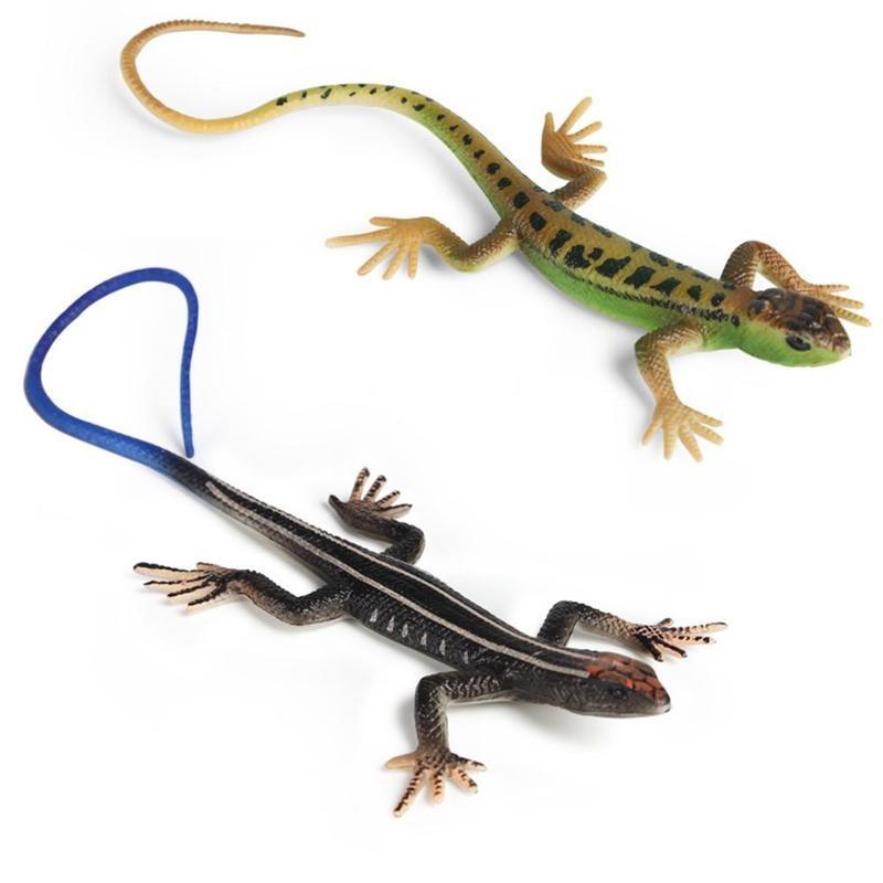 1pcs Simulation Four-legged Snake Animal Model Kids Gift Funny Novelty Lizards Action Figure Garden Ornaments Kids Prank Toys