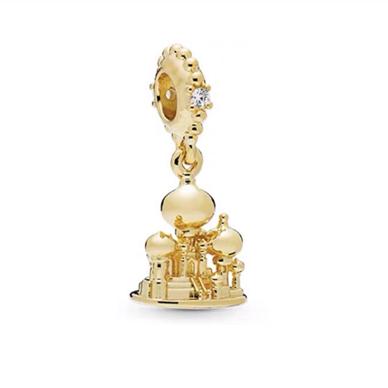 Aladdin Käfer Zauberteppich Charm Perle für DIY Silber Armband Halskette Schmuck Geschenk Bestseller Spielzeug