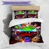 3pcs Sprunki8 pattern bedding set duvet cover set includes duvet cover &pillowcases, perfect all season bedroom decoration & gift