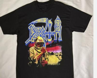 Death Band Shirt, Death Band Short Sleeve Black All Size Shirt