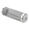 1PC Stainless steel water inlet protective sleeve, fish tank aquarium filter, water inlet filter screen sleeve
