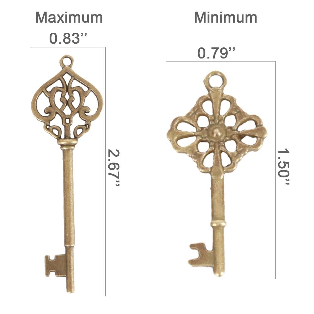 40 ks Klíč Otvírák na láhve svatební dárky pro hosty Měděná barva Kostra klíče Otvírák na pivní láhve s personalizovanými samolepkami