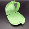1/5 Pcs Denture Tray Box With Mirror Dental Retainer Box Case Plastic Teeth Container Denture Box False Teeth Protective Case