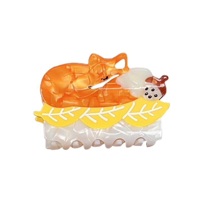 

Elegant Acetate Hair Claw Clip for Women Fashionable Barrettes Secure Ponytail Holder for Daily Use and Special Occasion