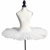 Saias Tutu de Ballet Brancas Para Adulto Criança Malha Rígida Panqueca Dança do Ventre Meninas Prática Crianças Lago dos Cisnes Branco