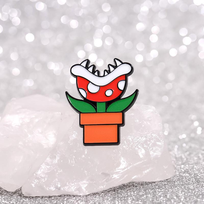 Stylish Fun And Cartoon Character Brooch Pin Beautifully Crafted In Alloy For All Occasions
