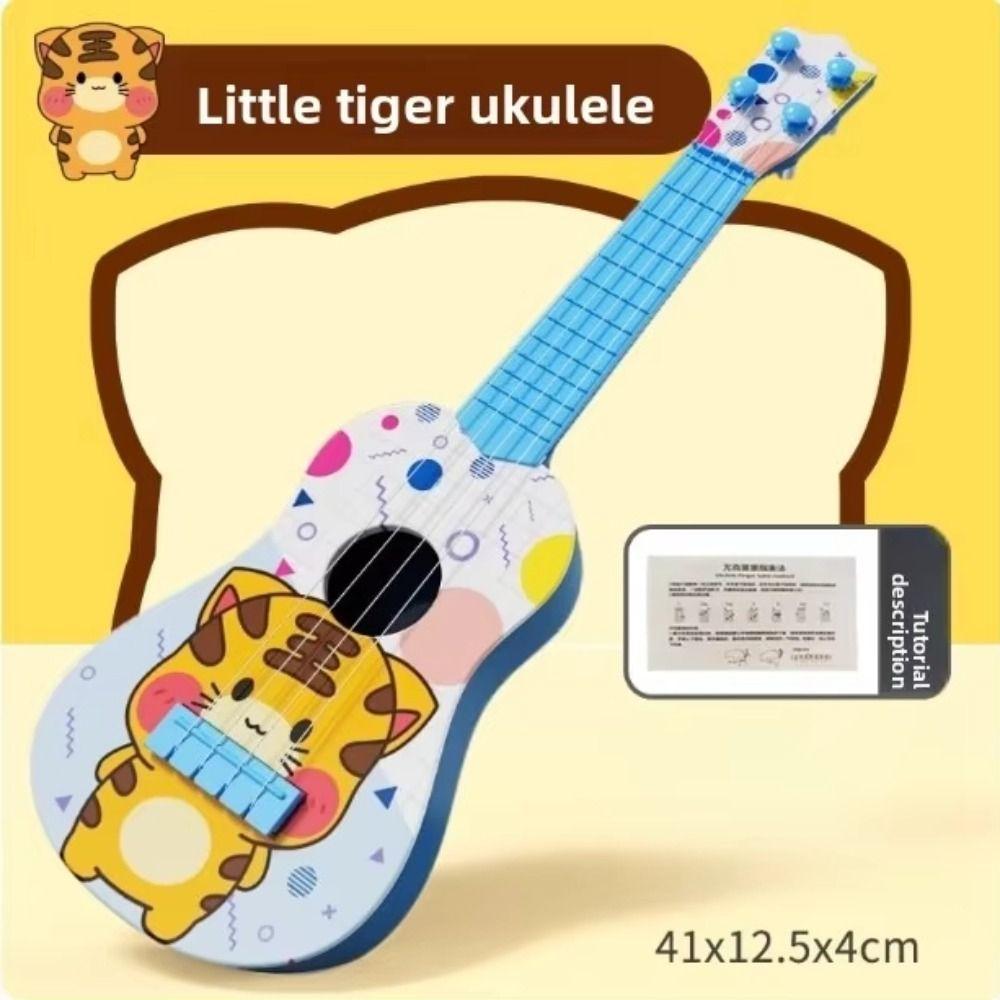 Educational Ukulele Musical Instrument Toy Adjustable Knob Toy Musical Instrument Outdoor Games