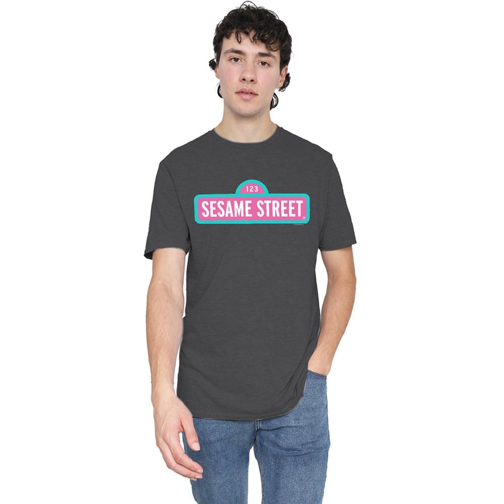 Sesame Street Alt Logo T-Shirt S-3XL Charcoal S