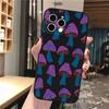 Phone Case For Iphone 14 Pro Max 13 12 11 Pro Max Xs Xr X 12mini 14 Plus Se Mushrooms Art Case Funda