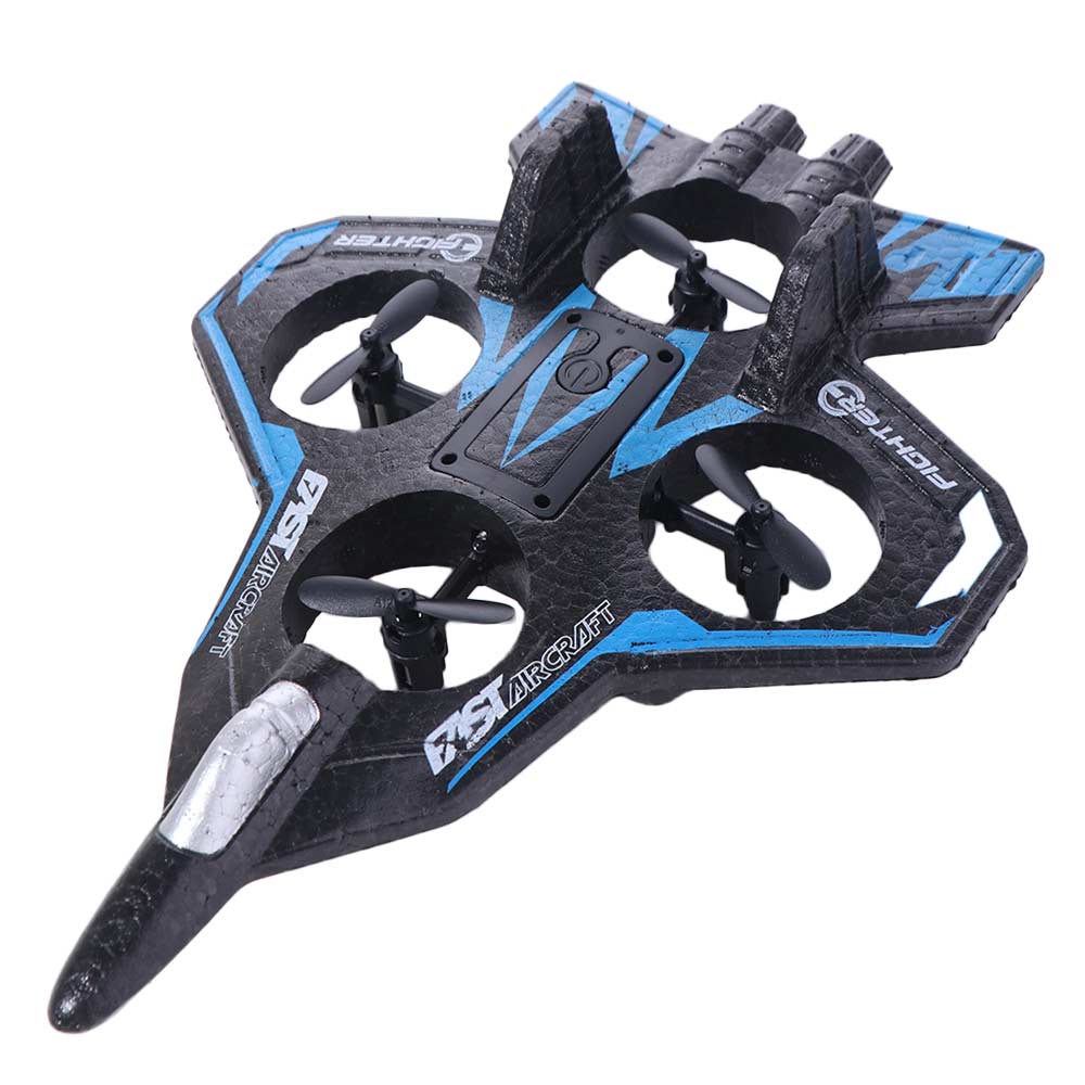 EPP Foam Four Motor Helicopter Toy Rechargeable RC Hobby Jet Plane  Boys Baby Girls
