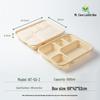 Eco-friendly Disposable Corn Starch Meal Box