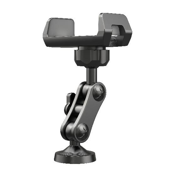Magnetic Phone Holder Mount with 360° Adjustable Dual Ballhead Magic Arm, Magnet Base for Any Ferrous Metal Surface Style c