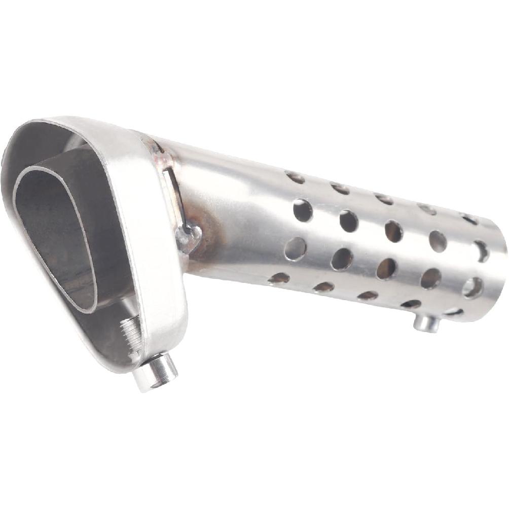 Larcele 40mm Universal Motorcycle Exhaust Silencer XSQ-01 | Motorcycle Exhaust Muffler Inserts, Exhaust Muffler Assembly Turbo Sound Muffler for