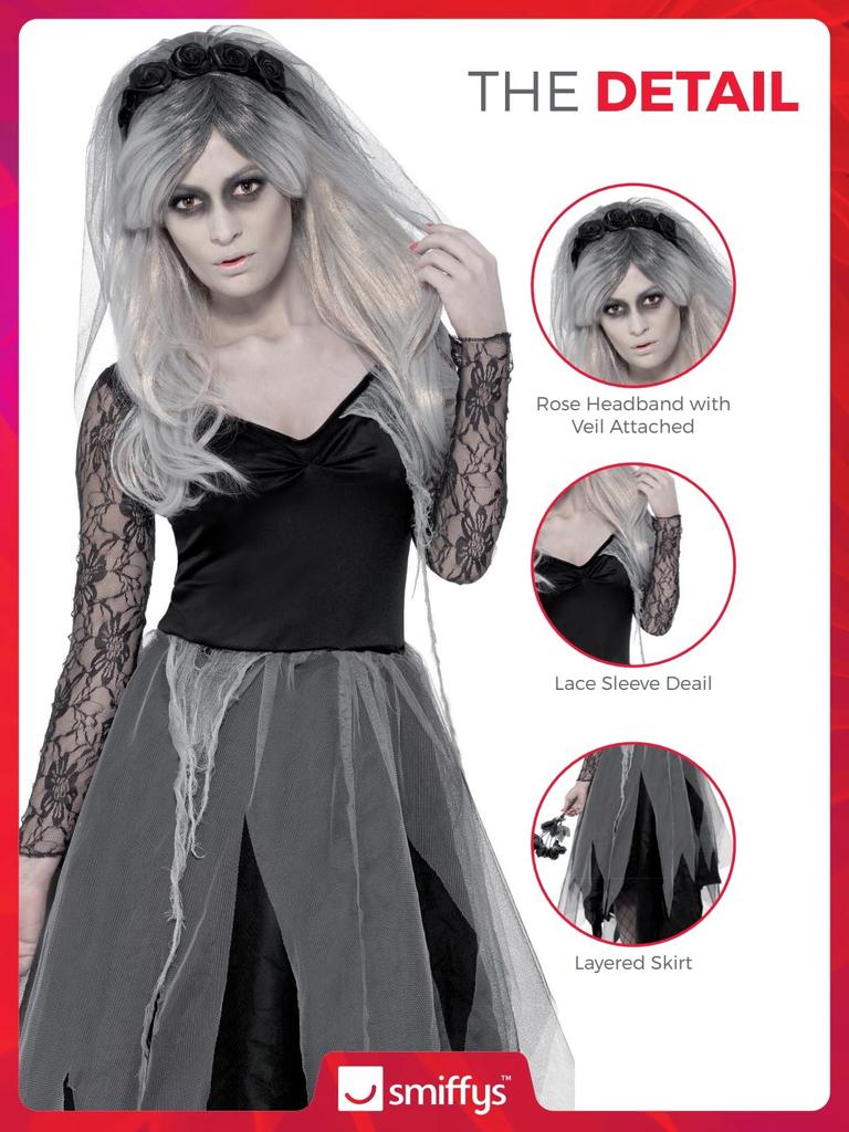 Graveyard Bride Adult Size L