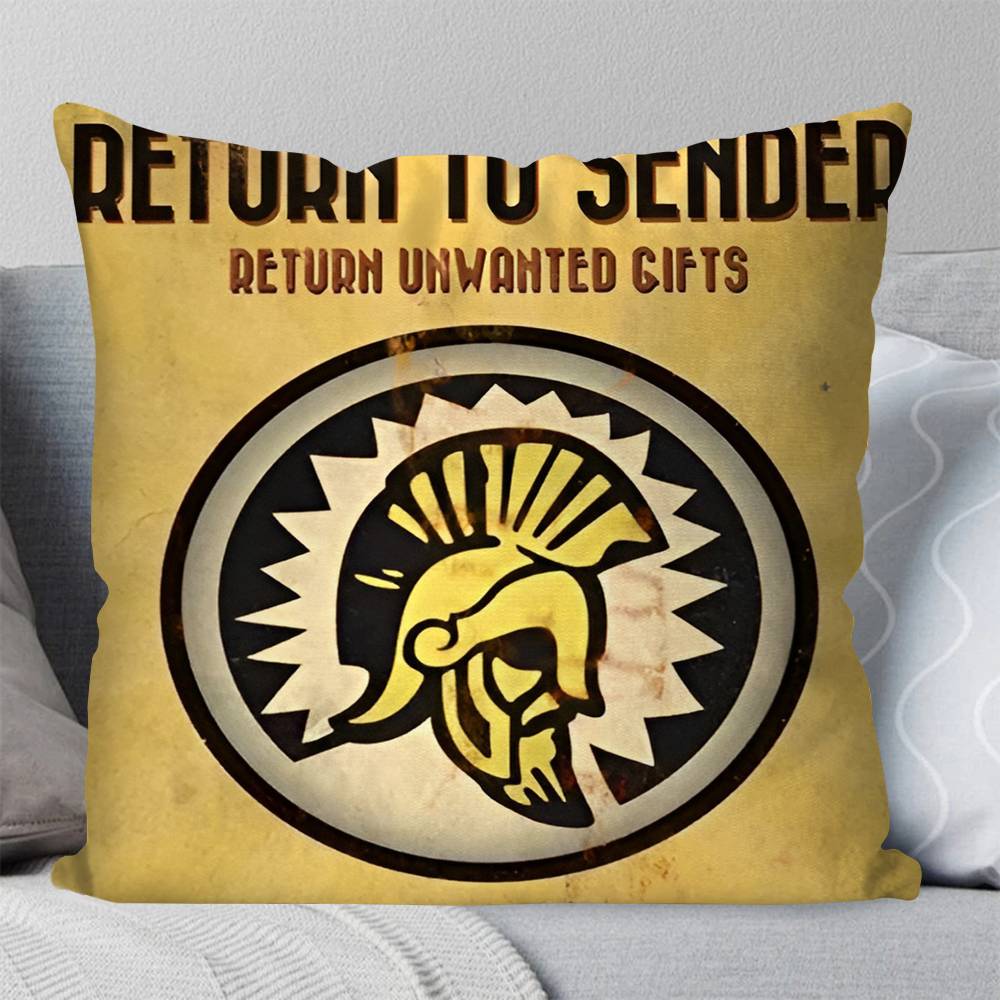 Game Popular Bioshock Pillow Case Square Pillow Bedroom Sofa Leisure Comfort Cushion Car Living Room Home Decoration
