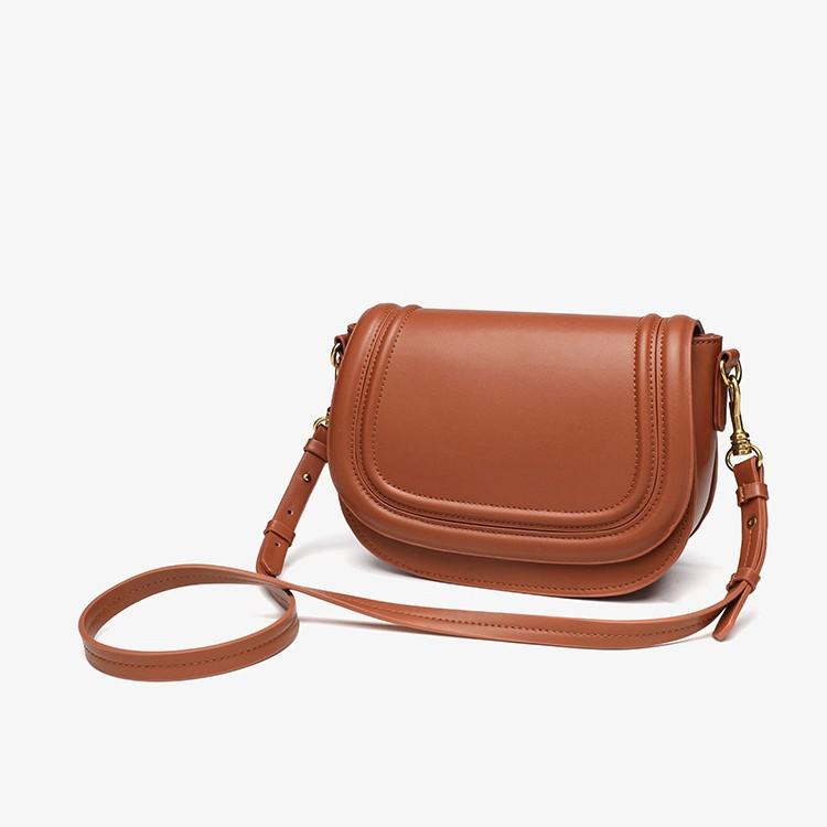 2024 Fall/Winter New Niche Design Fashionable Versatile Commuting High-End Single-Shoulder Underarm Bag Crossbody Saddle Bag