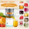 Electric Juicer Orange Juice USB Rechargeable Citrus Lemon Juicer Wireless Fruit Blender Automatic Fresh Juicer