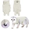 High Elastic Cat Sterilization Clothes Soft Cotton Recovery Onesie  Professional Use