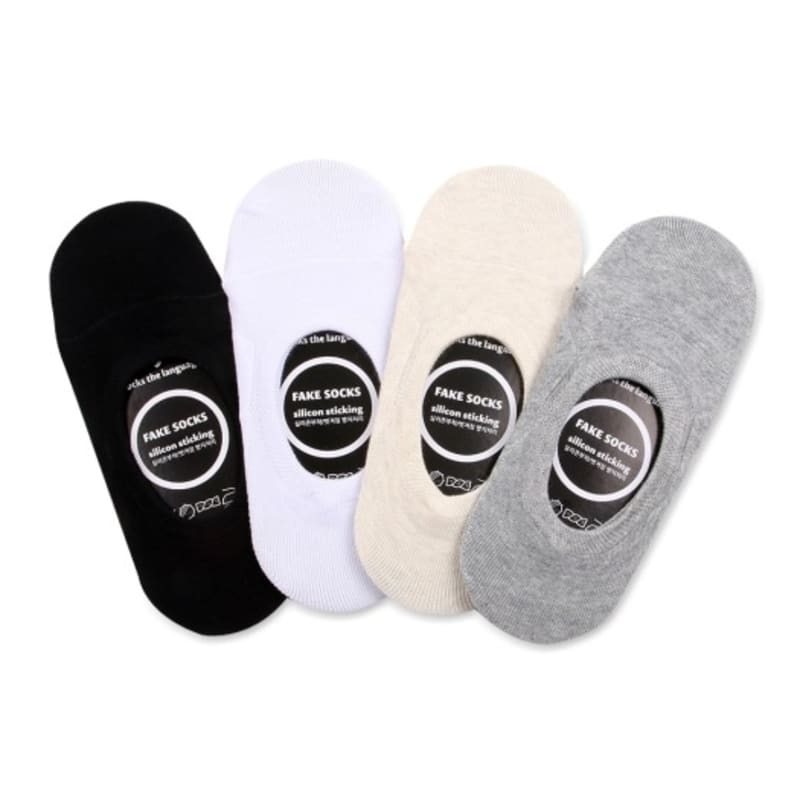 

НОСКИ ЯЗЫК man_basic_4set_fakesocks Men s 250mm~280mm