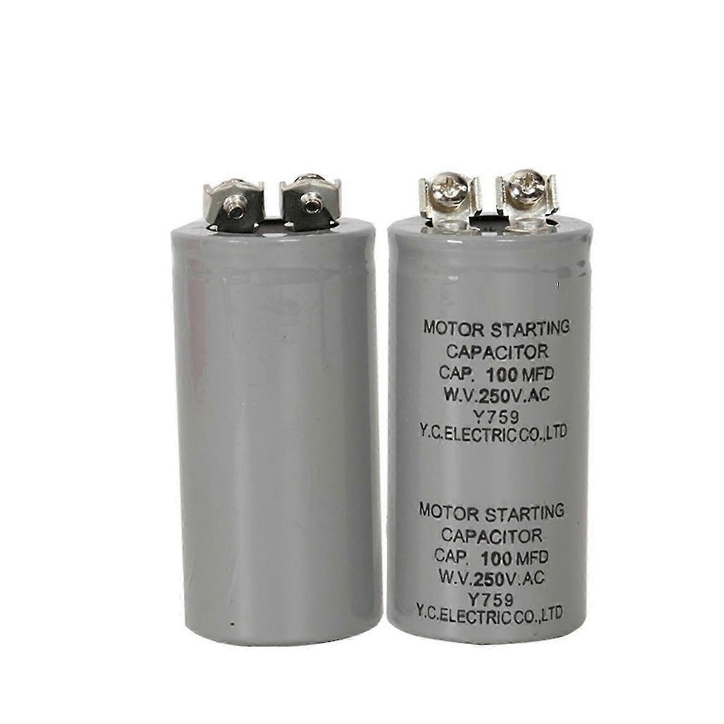 CD60 125V/250V 50UF-1200UF Capacitor de Partida para Motores para Unidades de Ar Condicionado e Ventiladores Resistência a Altas Temperaturas
