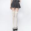 Summer Lolita style lace over-the-knee socks with jacquard hollow mesh design Lolita Girl's Lolita Short Socks