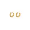 G/S Paris Street Fashion High Profile Retro Stylish Brushed Ear Clip Women's Matte Fancy Easiest for Match Internet Influencer Earrings