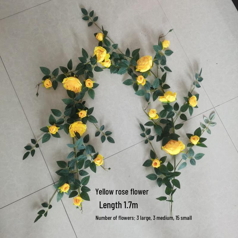 Rampicante di Rose Decorativo Simulato per Matrimoni e Arredamento Casa