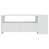 Vidaxl Tavolino da Caffè, Bianco, 102X55X42 Cm, Materiale Derivato dal Legno