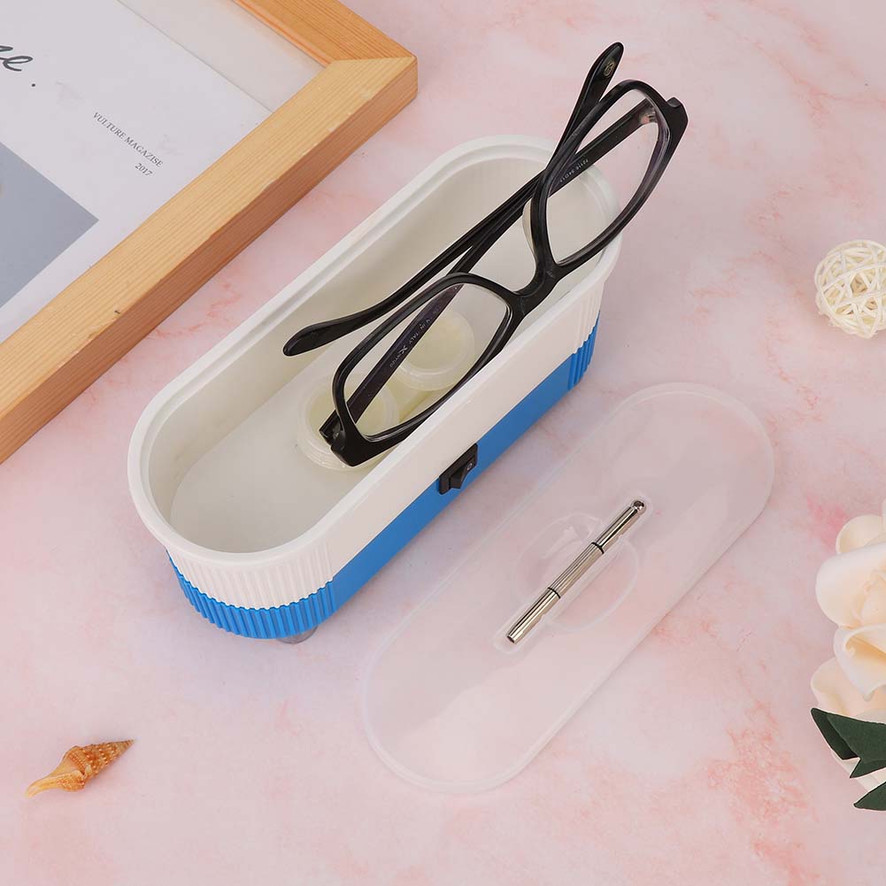 Portable Ultrasonic Cleansing Machine Optical Glasses Contact Lens Cleaner