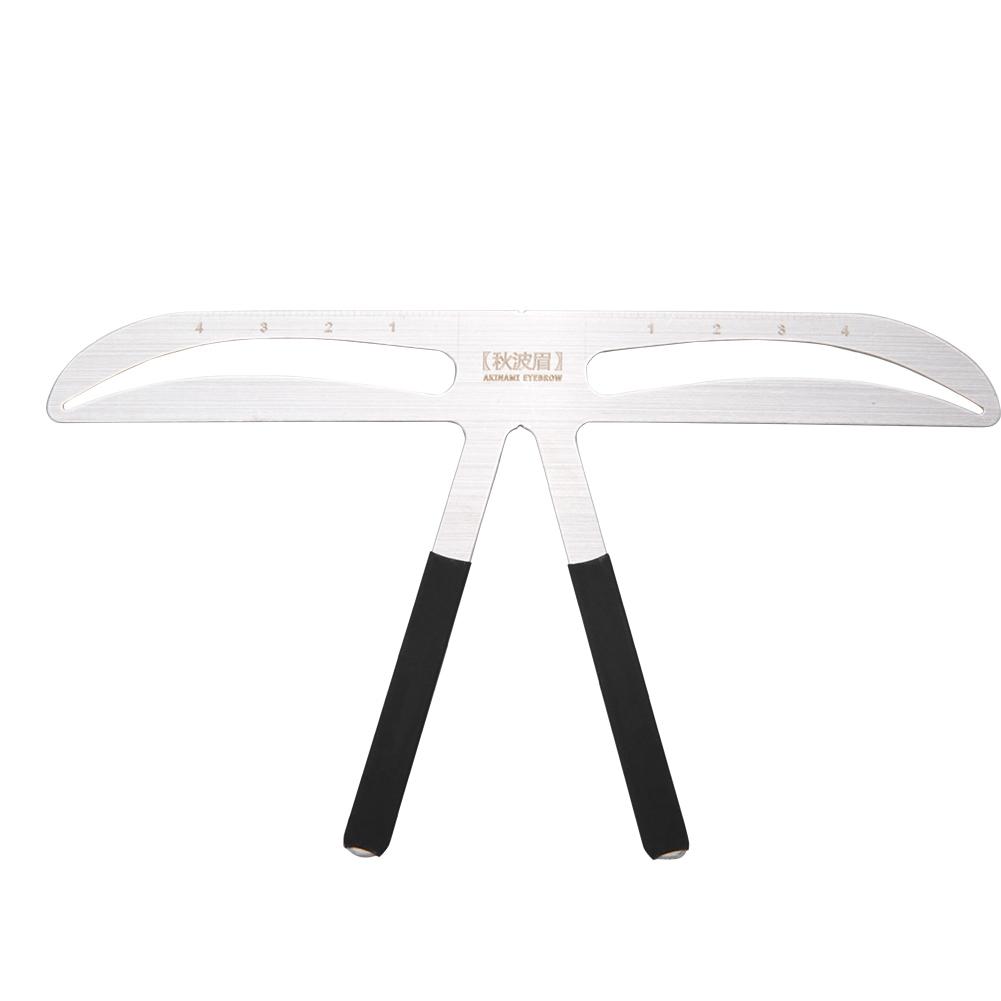 Tattoo Eyebrow Ruler Eyebrow Measure Balance Extension Ruler Shape Stencil 8#