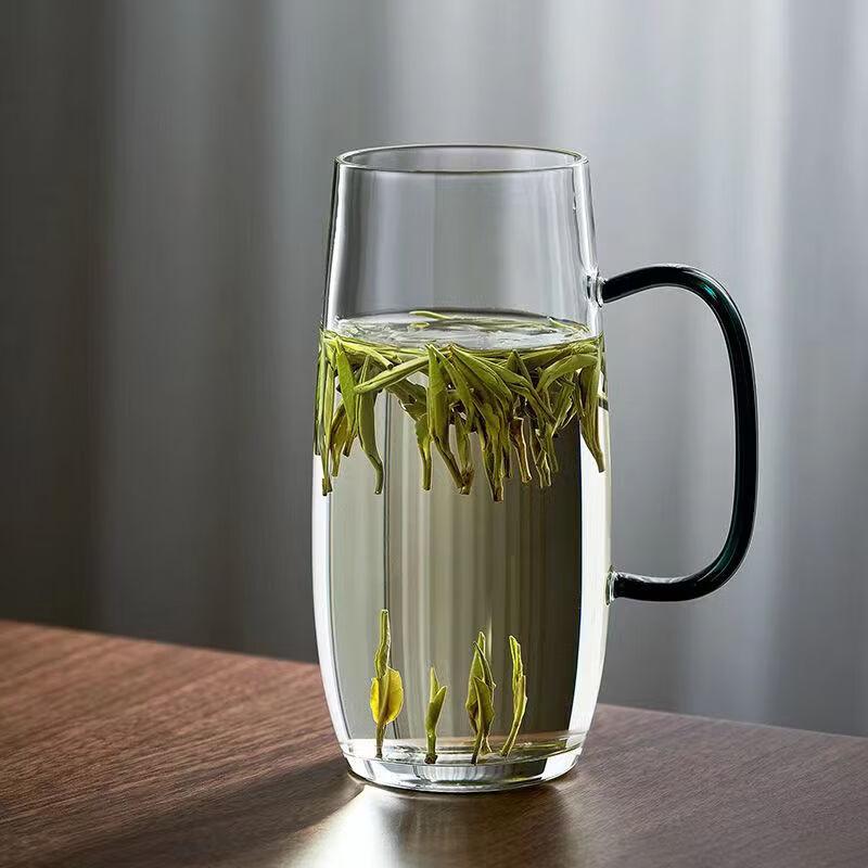 

Borosilicate Glass Tea Mug with Handle