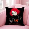 Cartoon RRuby Gloom Cushion Cover Natural Linen Pillow Case DoubleSided Print Decorative Sofa Pillowcase Home Decor Gift