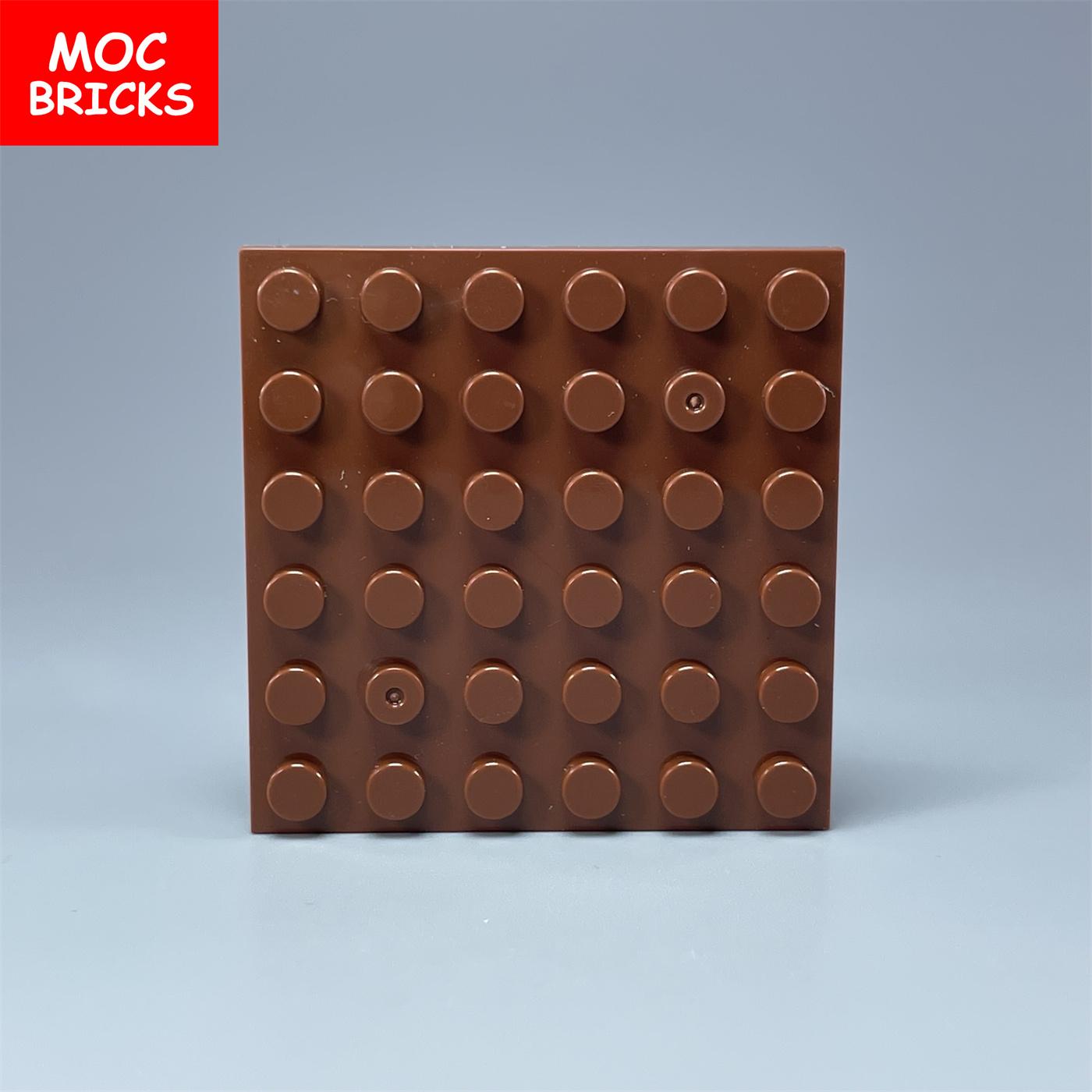 

Non-Toxic 8Pcs/Lot Moc Muilt-Color Base Plate 6X6 Compatible With 3958 Educational Building Blocks Assembled Toys For Children Xmas Gifts