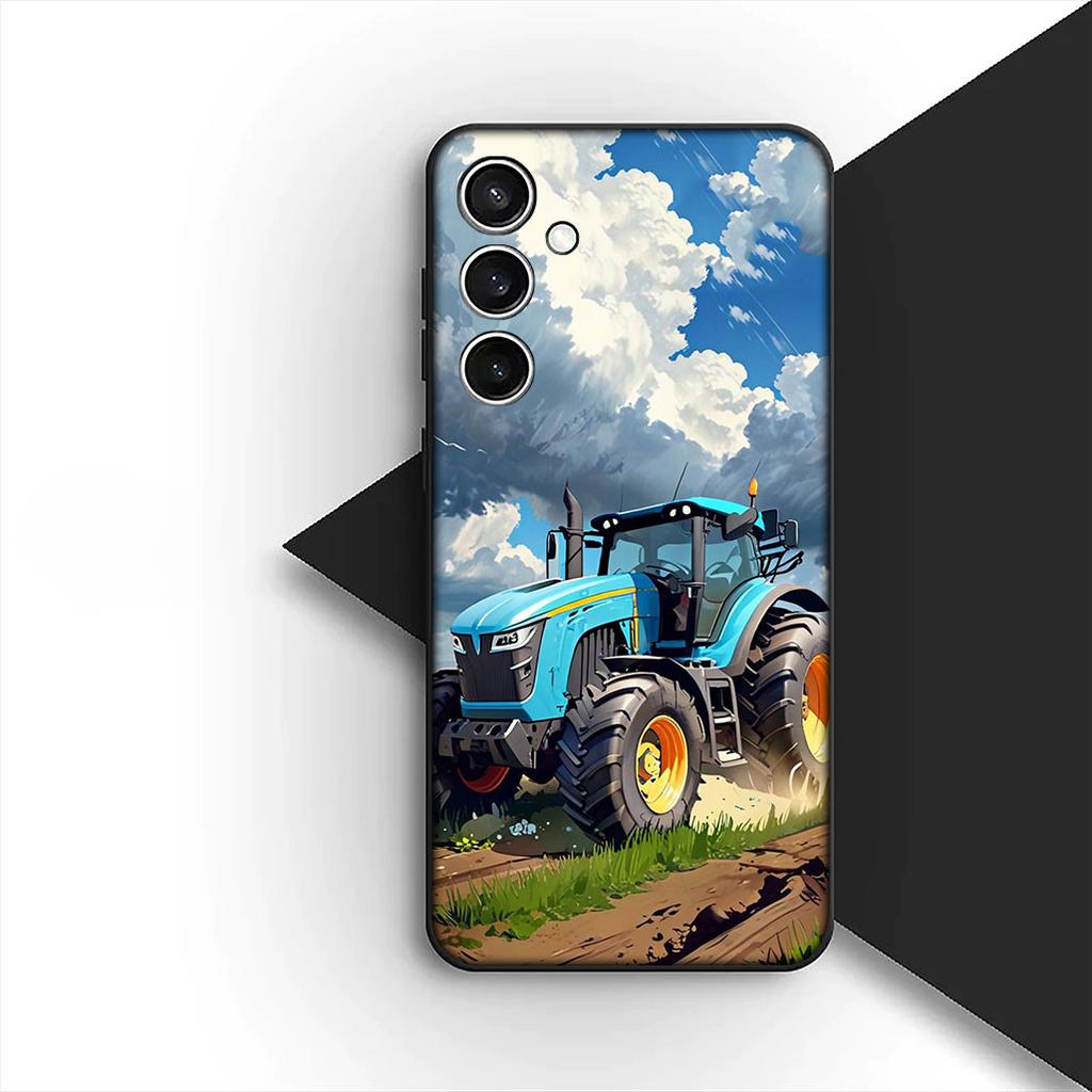 Farm Vehicle Tractor Silicone Cover for Apple iPhone 17 Pro XS Max Air XR 6 Plus X 5 + SE 2022 SE2 6+ Coque Phone Case