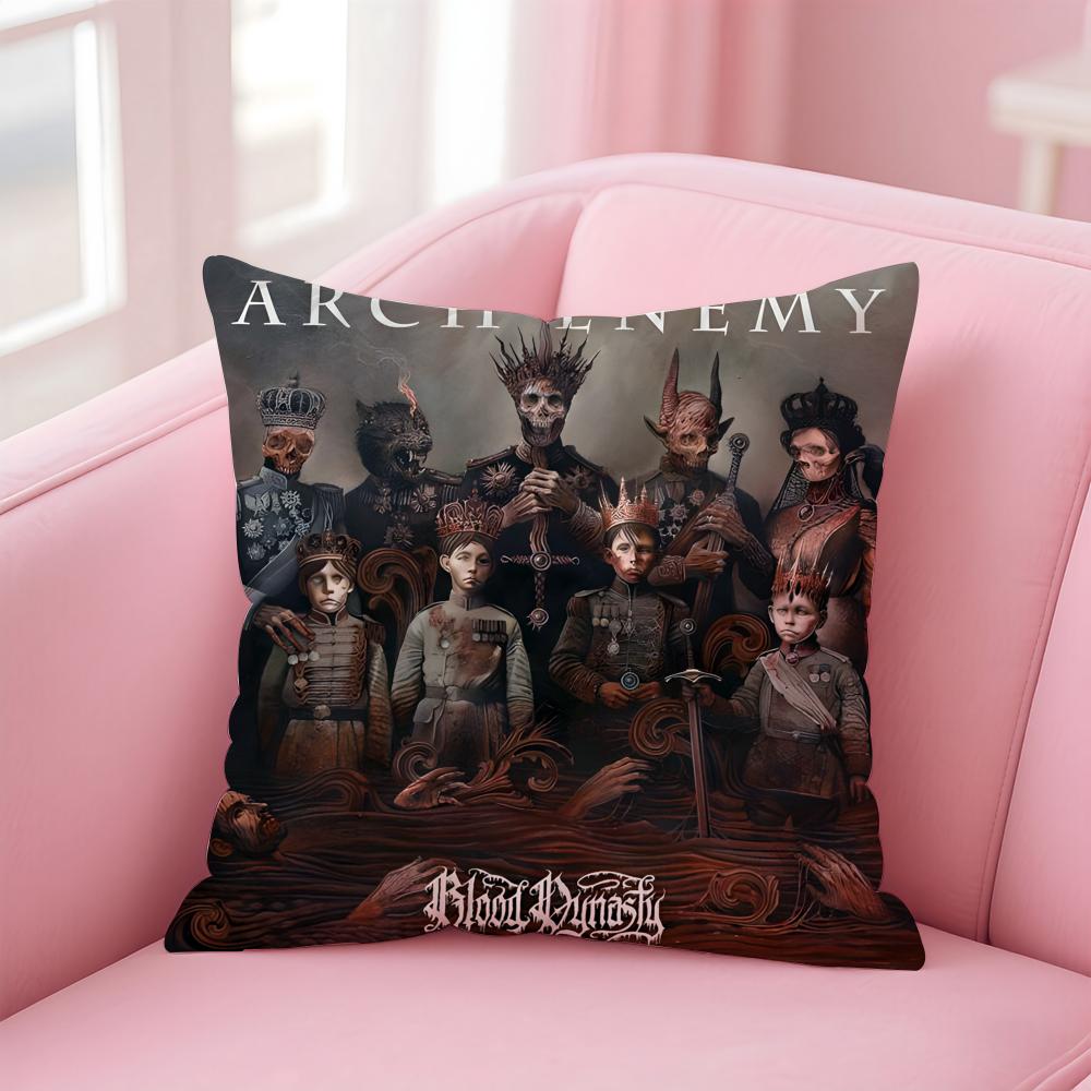 A-Arch Enemy Band Cushion Cover Comfortable Reversible Pillow Cover Ideal For Car Sofa Bedroom & Beyond