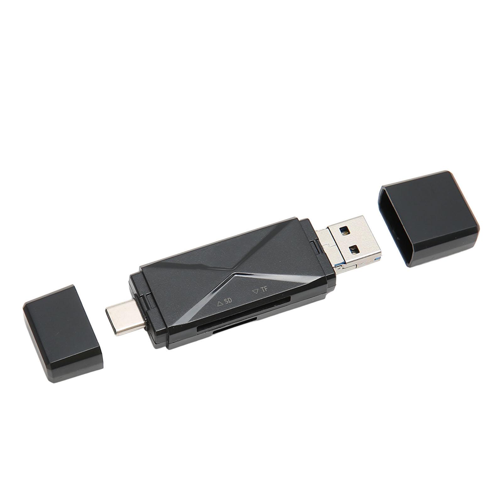 

3 in 1 USB Storage Card Rder USB C USB 3.0 USB Portable Storage Card Memory Card Rder with 3 Connectors